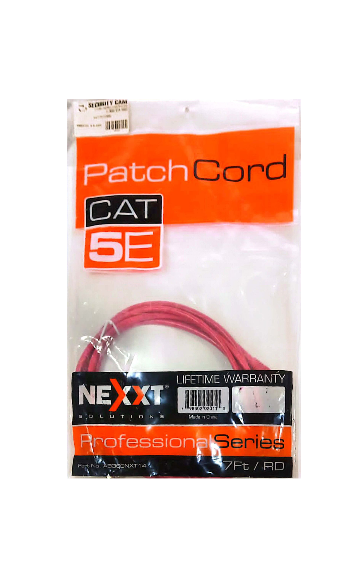 CABLE PATCH CORD CAT 5E